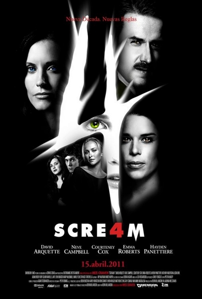 Scream 4 (2011) poster